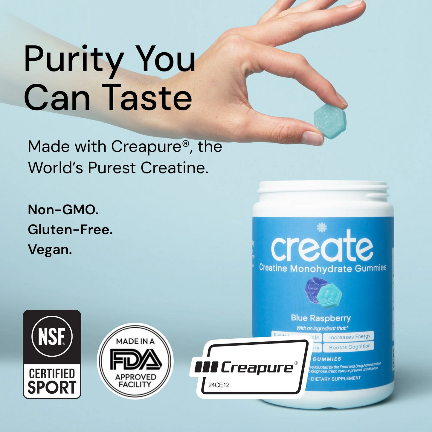 Core - Create Creatine Monohydrate Gummies