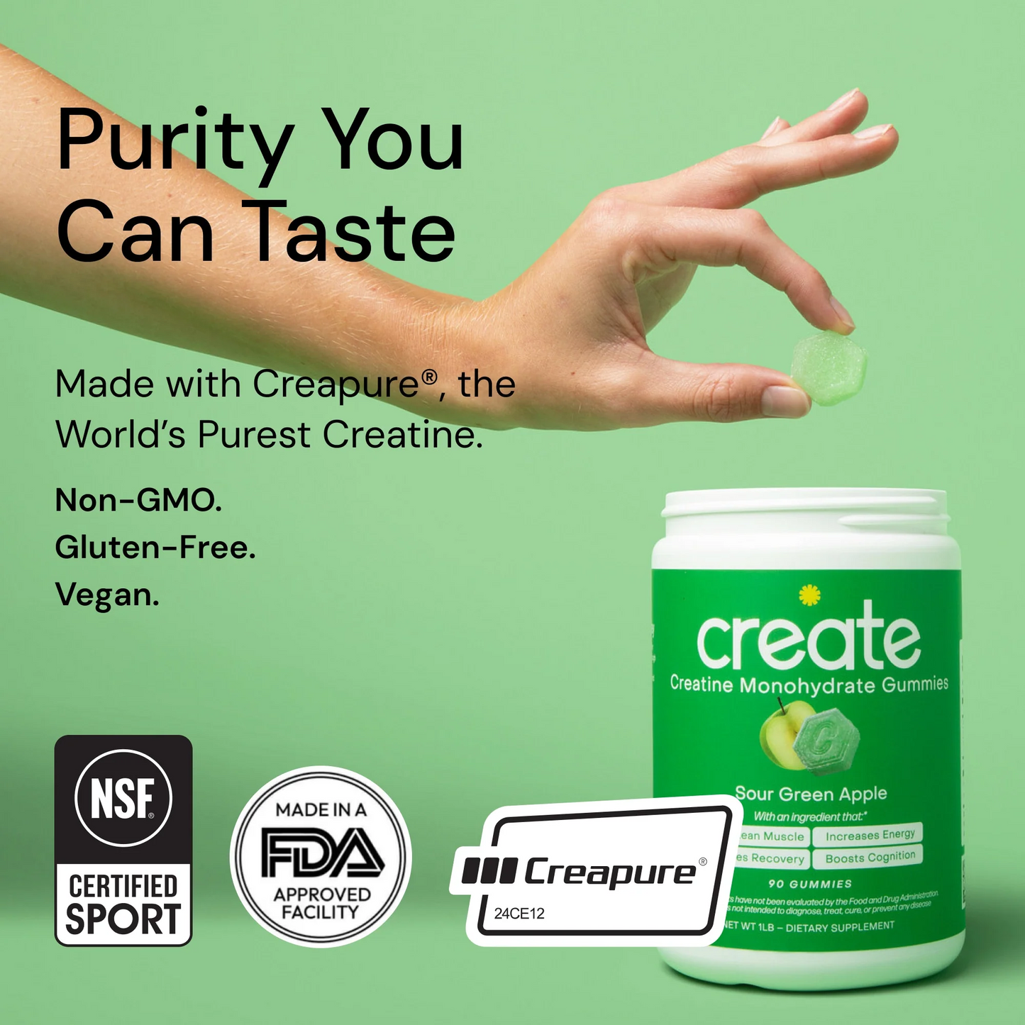 Core - Create Creatine Monohydrate Gummies